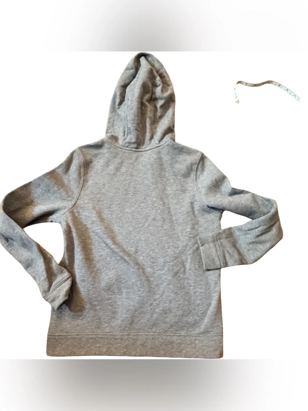 Classic Nike Heather Gray Hoodie- Youth Med